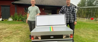 Fredrik och Viktor ska tävla i galet race – på tandemcykel