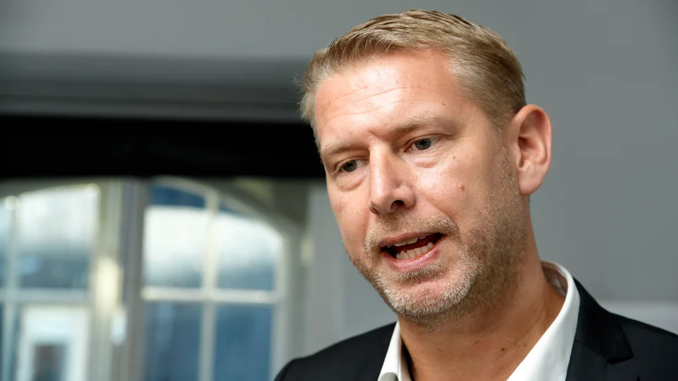 Peter Carlsson, Northvolts vd och medgrundare. Arkivbild.