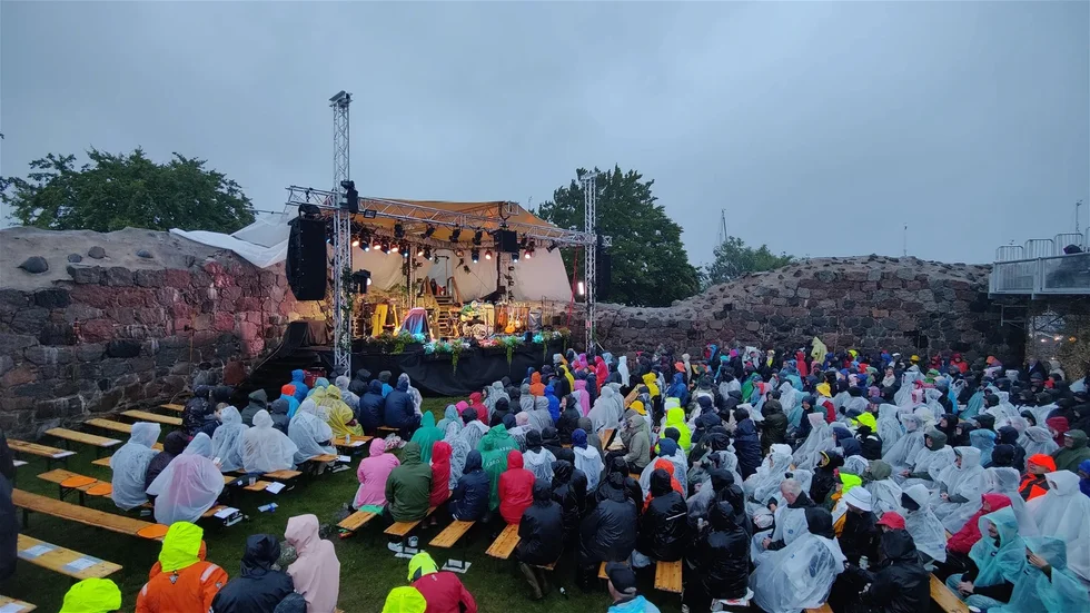 Visfestivalen 2024 blev en blöt historia. 