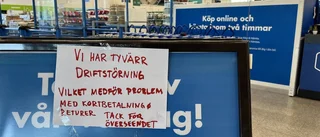 Biltema fick stänga efter IT-problemen
