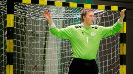 Målvakten Richard Nordlund är en av spelarna som måste kliva fram i den viktiga matchen mot serietvåan Brännan. Strömnäs ligger på kvalplats men kan i händelse av poäng kanske klara sig kvar i serien utan kval. (Arkivbild).