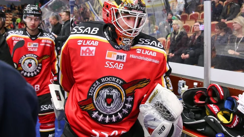 Målvakten. Joel Lassinantti gjorde återigen en kanoninsats, men det räckte inte till seger.