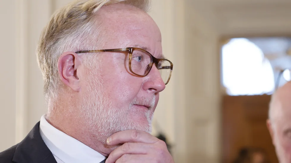 Johan Pehrson, arbetsmarknads- och integrationsminister.