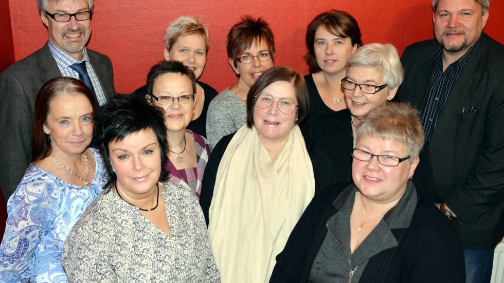 25 år. Tio kommunanställda tackades.
