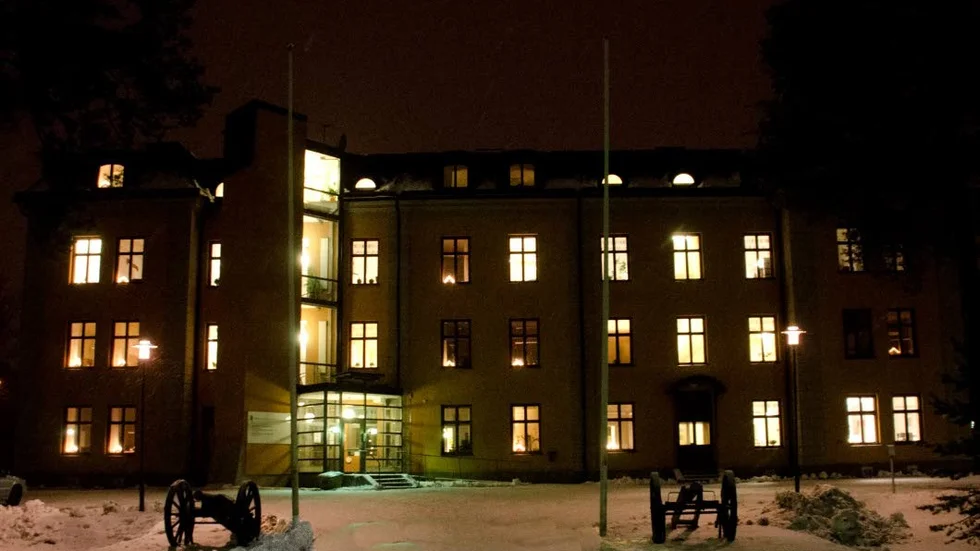 Lönekontor. I den här byggnaden inryms bland annat Försvarsmaktens lönekontor i Boden.
