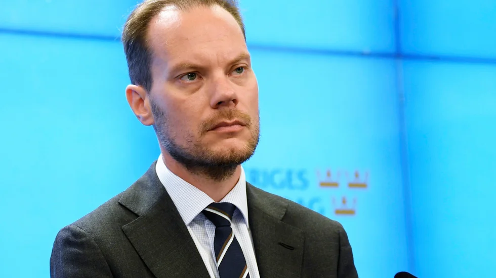 Sverigedemokraternas miljöpolitisk talesperson Martin Kinnunen tror inte att det blir regeringskris på grund av reduktionsplikten. Arkivbild.
