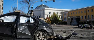 Flera kulturbyggnader i Kiev träffade