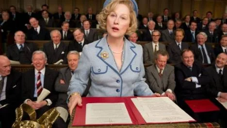 Meryl Streep spelar rollen som Margaret Thatcher - och gör det otroligt bra.