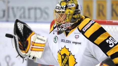 Skellefteås målvakt Joacim Eriksson storspelade mot Timrå.