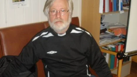 Stig Strömbergsson jobbar som präst och lärare på Älvsby Folkhögskola.