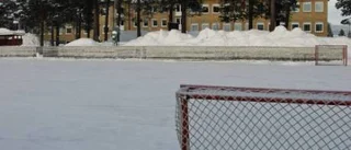 Kritik mot snöig rink