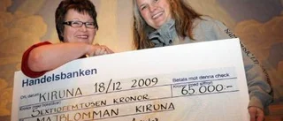 Kirunas fattiga barn får rikare jul