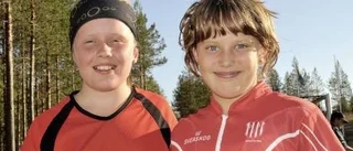 Piteåduo var snabbast bland de yngsta