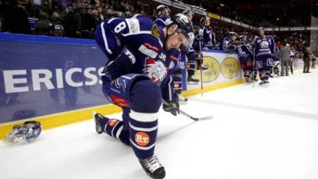 Tungt. Johan Fransson har varit bänkad av Slavomir Lener i Linköping.Foto: SCANPIX