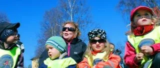 Firade med sång, lek och glass