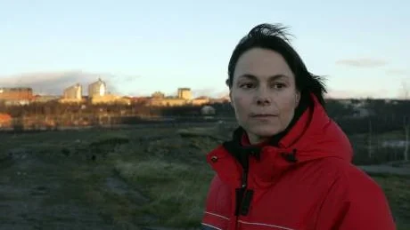 VISSTE INTE. Christina Dahnér, chef för bergmekanik vid LKAB i Kiruna, hade inte klart för sig hur dåligt olycksområdet var.