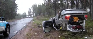 Singelolyckor i inlandet