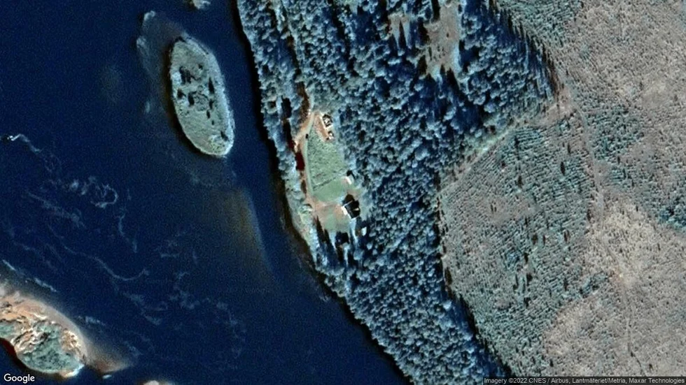 Området kring Östrand 300