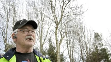 Sven Brännström, Svensbyn, är en av markägarna i området utanför Blåsmark där en vindkraftpark med ett 30-tal snurror planeras. Brännström kommer att tjäna upp till 70 000 kronor per år för varje kraftverk som hamnar på hans mark.