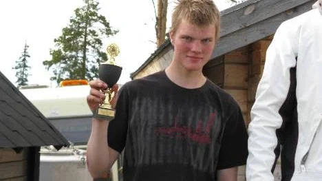 Christian Bjurström, PMS, lyckades bra i Pajala.