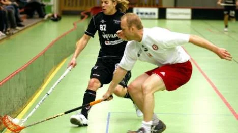 Jocke Lundberg i Wibax på språng.