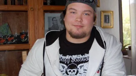 Andreas Grundström njuter av att vara hemma i Arjeplog på semester.