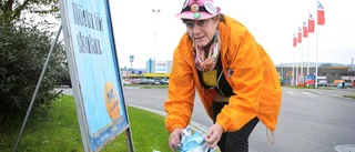 Valaffischer vandaliserade
