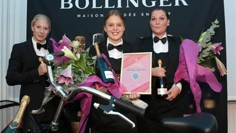 FINALISTER. Från vänster Louise Bergdal, Ulrica Ferlin och Tina Trigg.
