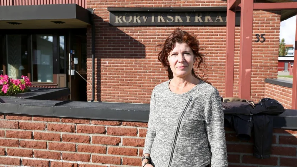 Asylbrand. Isabel Andersson, chef för Aleris stöd och boende för unga, finns på plats för att hjälpa till med att ta hand om de 37 pojkar som förlorade sitt hem i branden.