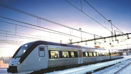 HYRT. Tågtypen Regina kommer till att börja med trafikera sträckan Luleå-Kiruna. Norrtåg har hyrt in tåget i väntan på att Coradia ska kunna användas.
