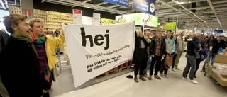 Åtta aktioner mot Ikeavaruhus