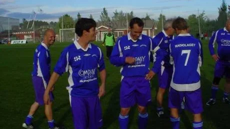 GLANS. Kevin Borg och Fredrik Lundqvist var två av kändisarna på plats.