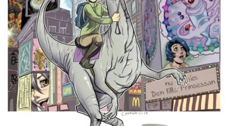 HUSDJUR. Vem skulle inte vilja rida på en dinosaurie?