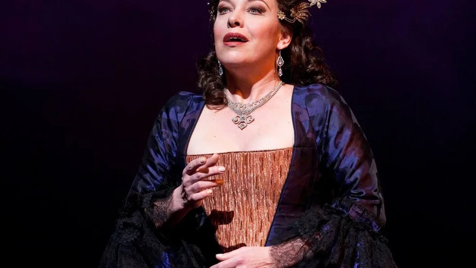 på Met. Nina Stemme har sjungit på Metropolitan många gånger tidigare, här i rollen som "Ariadne auf Naxos". I vår gör hon för första gången "Turandot" och "Elektra" på Metropolitan. Pressbild.
Foto: Marty Sohl