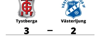 Tystberga fortsätter att vinna