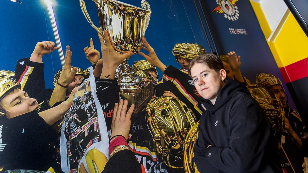 Lisa Johansson är på jakt efter guld med Luleå Hockey.