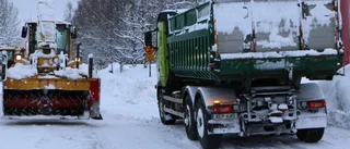 Snökaos på morgonen