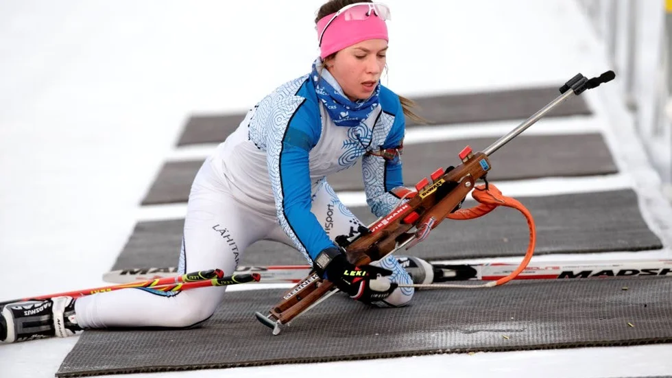 TÄVLAR. Anna Magnusson, Piteå Skidskytteklubb, avslutar sin säsong med SM i Lima. (Arkivbild