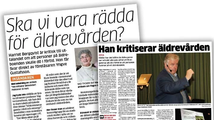 Föreläsaren Yngve Gustafsson får ytterligare kritik från läsekretsen, denna gång från en som var på föreläsningen.