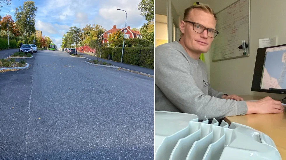 Regementsgatan i backen nedanför Skogsvägen behöver ses över – bara ett år efter Sevabs ledningsarbete. Nästa vecka stängs sträckan av, berättar Krister Pihl på teknik- och servicekontoret.