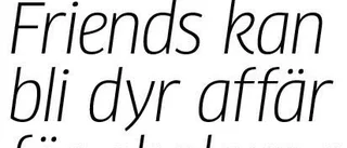 Friends arbetar med den senaste forskningen