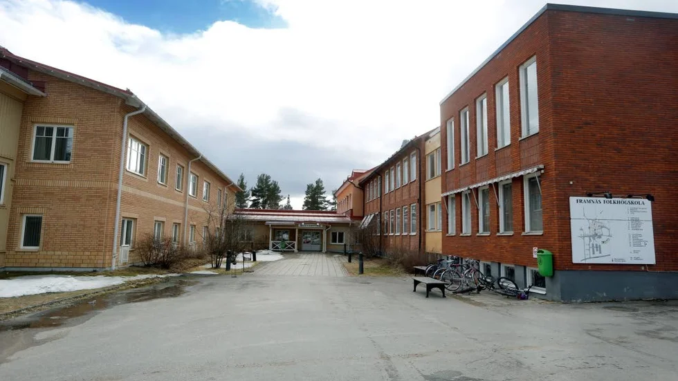 Ny utbildning. Framnäs folkhögskola öppnar förberedande polisutbildning. (Arkivbild)