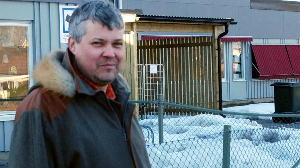 Lars Jarlemyr i samband med att kommunen hade presenterat sina planer på att lägga ner nattisverksamheten.