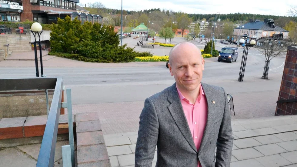 Ny utvecklingschef. Johan Malmberg är ny utvecklingschef i Finspång och har många intressanta frågor att ta hand om inför framtiden.