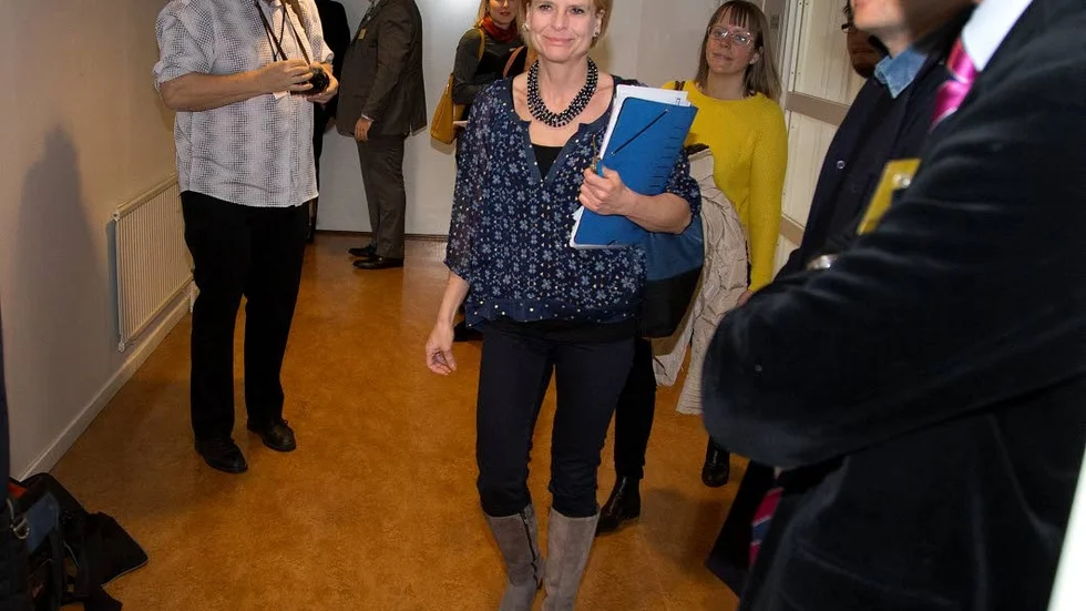 På plats på konferensen i Linköping, fanns ansvarig minister Åsa Regnér.