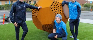 Rondellfotboll utanför Parken