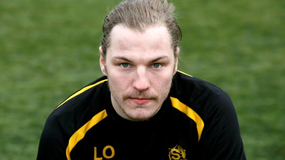 Linus Olsson gjorde två mål men det blev ändå förlust.
