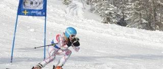 Linnea nära pallen