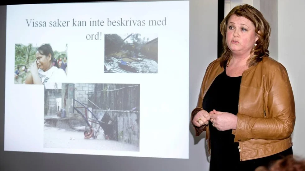 Nääe, vissa saker kan inte beskrivas med ord - knappt med bilder heller. Men allt är inte elände. Ingela Marklund Johanssons föredrag visade på spirande framtidstro också.
