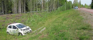 Bilist hade änglavakt